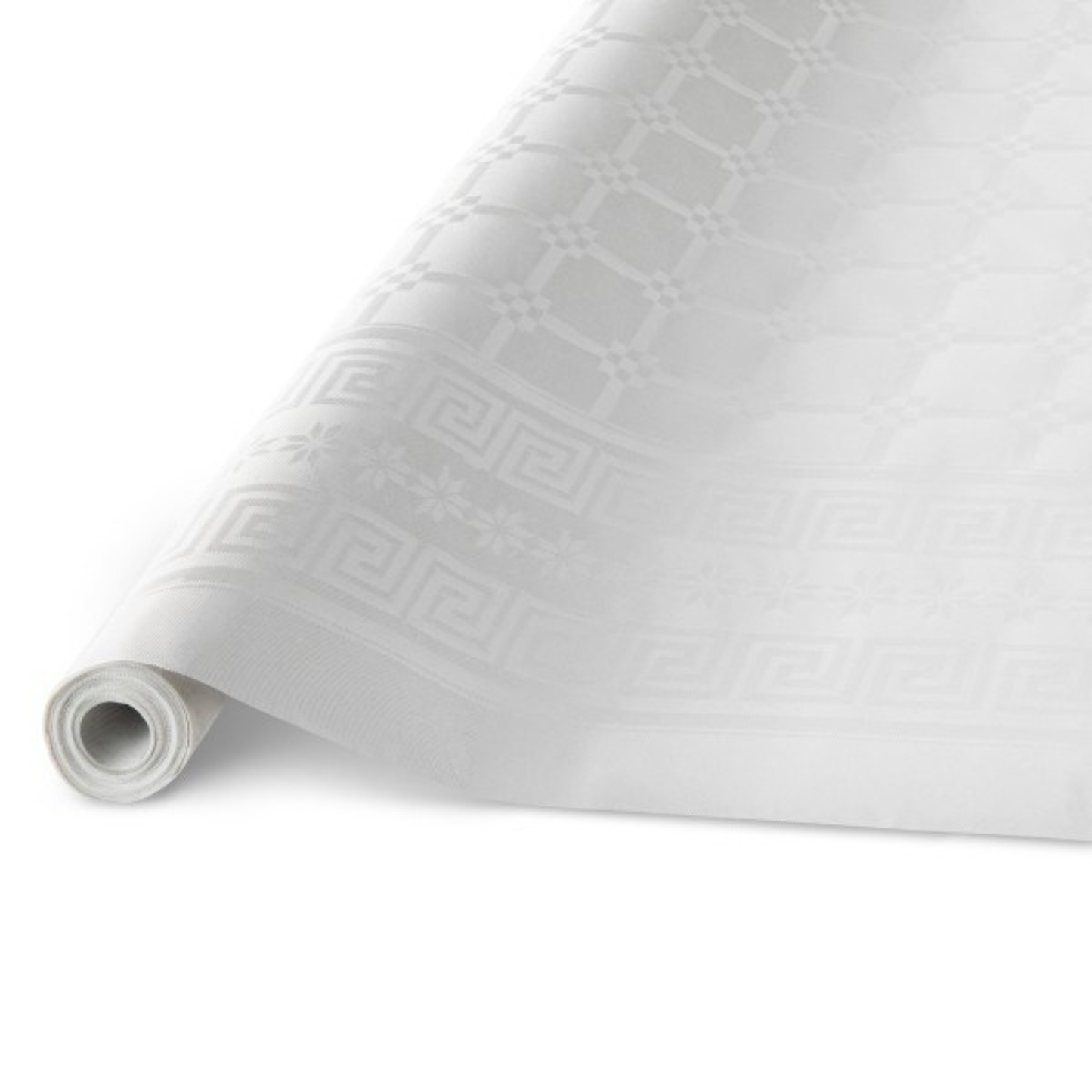 OBRUS papierowy w rolce BIAŁY 1,2mx8m – elegancki, tłoczony, plamoodporny | Wygoda i estetyka na każdą okazję