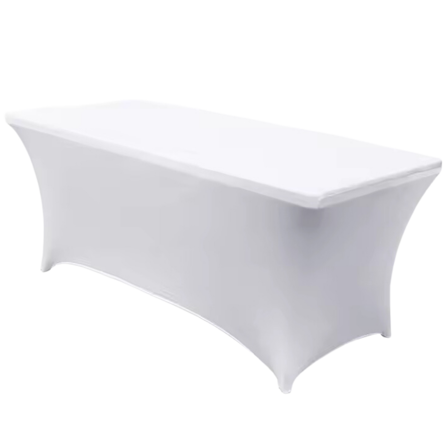 Pokrowiec na stół bankietowy cateringowy BIAŁY 180×76 cm | Premium jakość